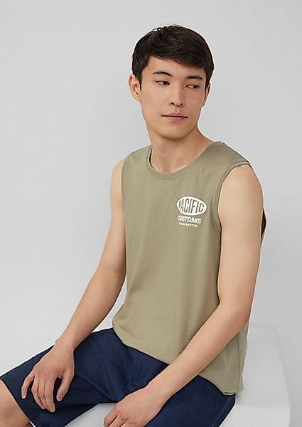 s.Oliver Shirttop Tanktop aus Baumwollle mit Frontprint günstig online kaufen