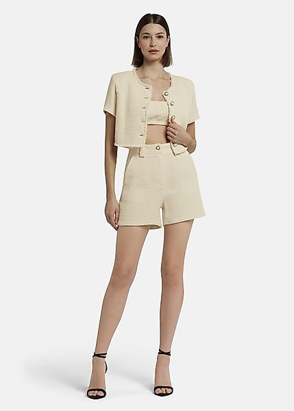 Nicowa Shorts PALOWI aus italienischem Bouclé-Stoff günstig online kaufen