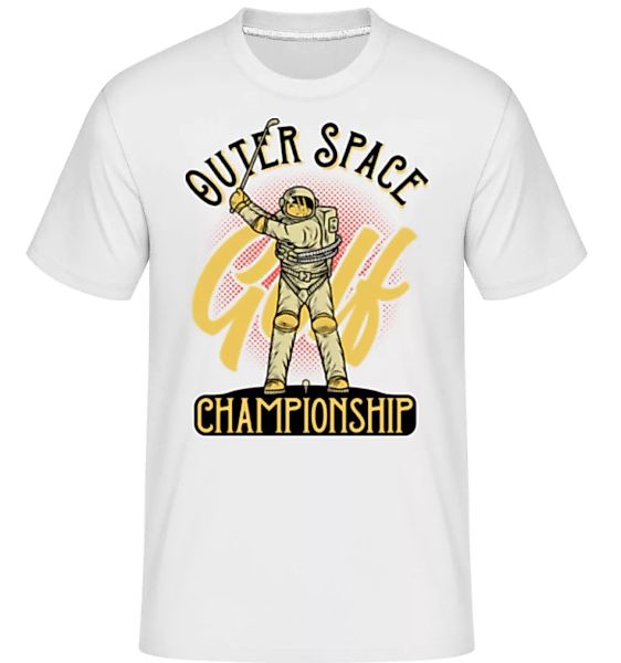 Space Golf Championship · Shirtinator Männer T-Shirt günstig online kaufen