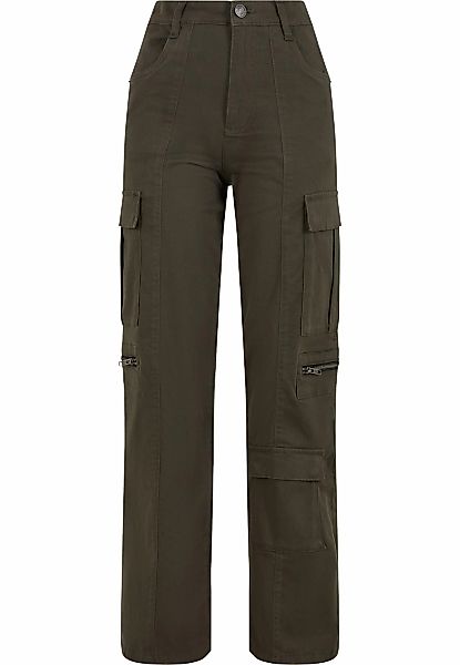 URBAN CLASSICS Stoffhose "Urban Classics Ladies Loose Utility Stretch Twill günstig online kaufen