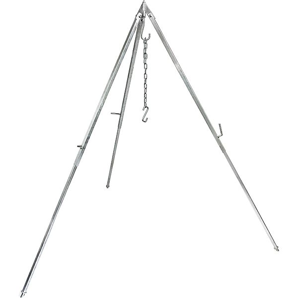 Petromax Dreibein-Set mit Kette & Haken D1 Stahl Aufstellhöhe 88 - 144 cm günstig online kaufen