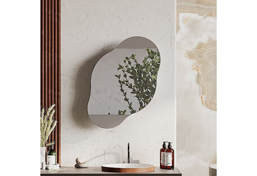 Decortie Badezimmerspiegelschrank Cloud Spiegel Speicher 75 x 60 x 13 cm günstig online kaufen