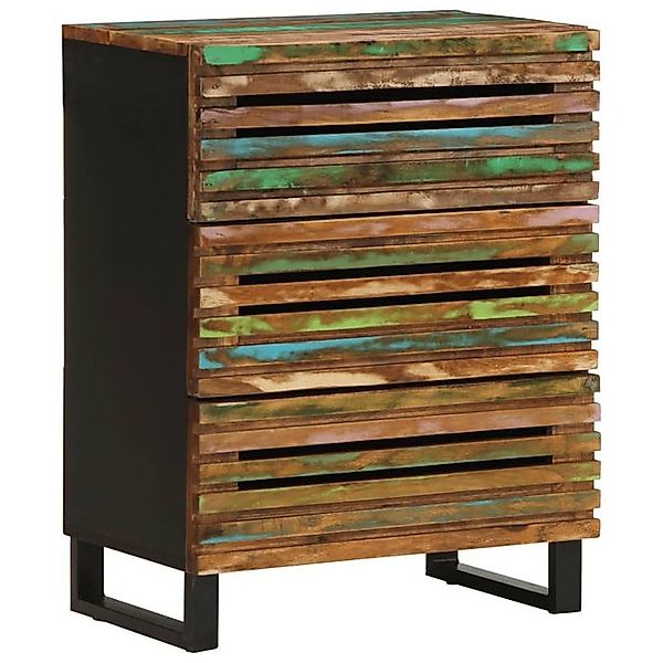 vidaXL Fächerschrank Sideboard 60x34x75 cm Massivholz (1-St) günstig online kaufen