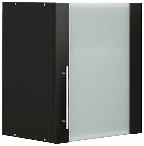 wiho Küchen Glashängeschrank "Cali" Front mit Glaseinsatz günstig online kaufen