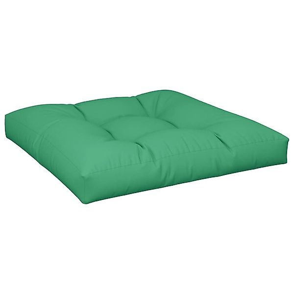 vidaXL Sitzauflage Palettenkissen Grün 70x70x12 cm günstig online kaufen