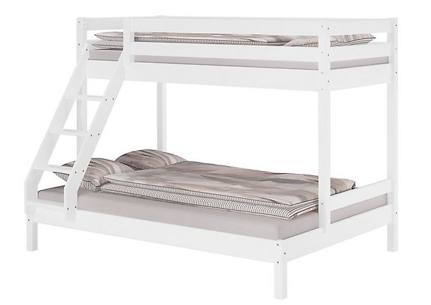 ERST-HOLZ Etagenbett Doppel-Etagenbett 90 x 200 und 140 x 200 für Erwachsen günstig online kaufen