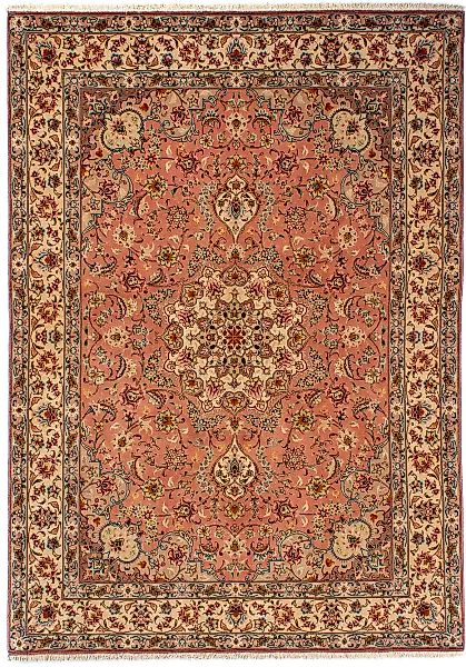 morgenland Orientteppich »Perser - Täbriz - Royal - 211 x 148 cm - rost«, r günstig online kaufen