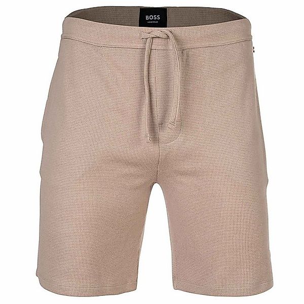 BOSS Sweatshorts Herren Shorts Baumwolle Waffle Shorts günstig online kaufen