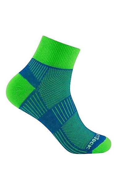 Wrightsock Sportsocken Quarter Coolmesh II (dünn, atmungsaktiv, bequem) bla günstig online kaufen