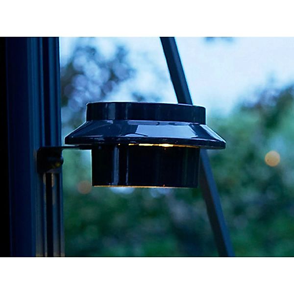 Juliana LED Solar Lampe Schwarz für Gewächshäuser günstig online kaufen
