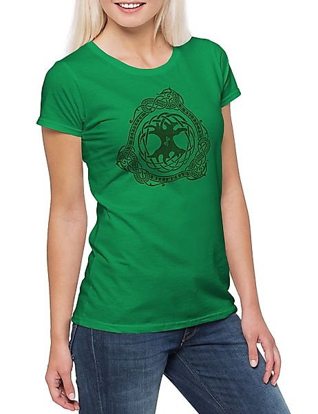 Urban Backwoods Print-Shirt Yggdrasil Norse Dragon günstig online kaufen