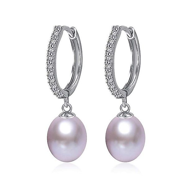 Kim Johanson Perlenohrringe Nora, aus 925 Sterling Silber, mit echten Süßwa günstig online kaufen
