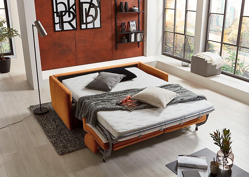 Places of Style Schlafsofa "Limone", für Dauerschläfer geeignet inklusive h günstig online kaufen