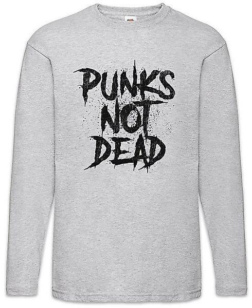 Urban Backwoods Langarmshirt Punks Not Dead I Langarm T-Shirt Music DJ MC P günstig online kaufen