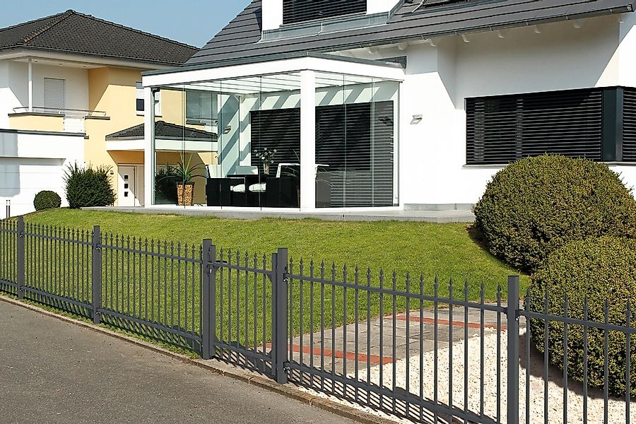 Alberts Zaundoppeltür "Chaussee" Breite: 300 cm, Höhe: 100 und 120 cm günstig online kaufen