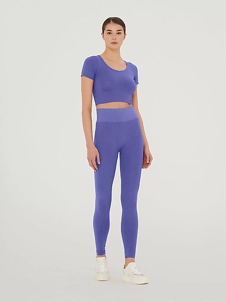 Wolford - Shiny Leggings, Frau, ultra violet/light aquamarine, Größe: XS günstig online kaufen