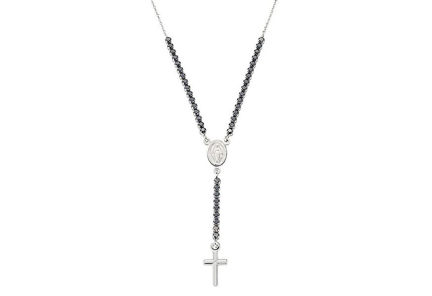 Amen Y-Kette Kette 925 Silber Zirkonia Damen günstig online kaufen