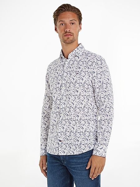 Tommy Hilfiger Langarmhemd CL W-CO/LI DITSY günstig online kaufen