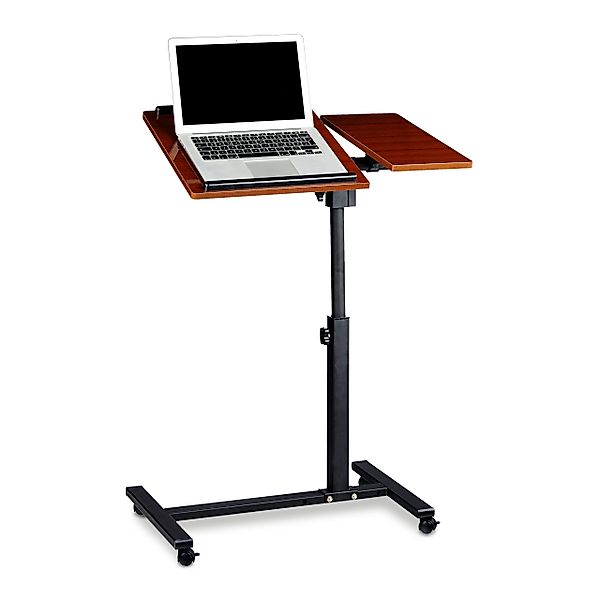 relaxdays Laptoptisch mit verstellbarem Mauspad, Rot günstig online kaufen