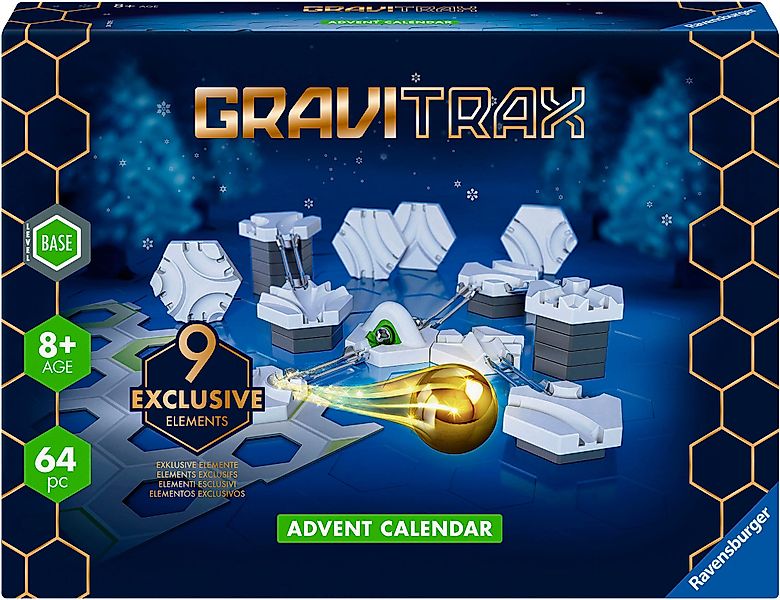 Ravensburger Spielzeug-Adventskalender GraviTrax Advent Calendar Slopes günstig online kaufen
