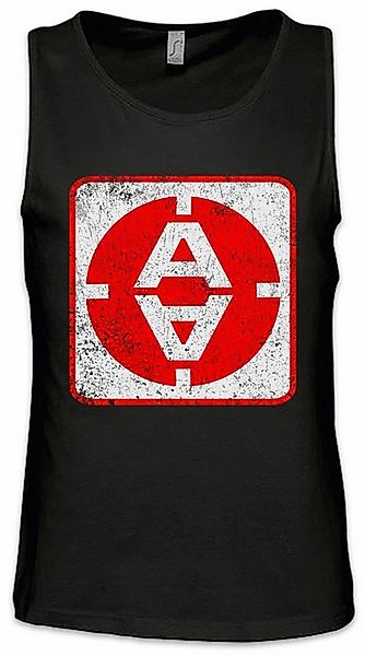 Urban Backwoods Tanktop Vintage Alpha Moonbase Door Logo Ärmelloses T-Shirt günstig online kaufen