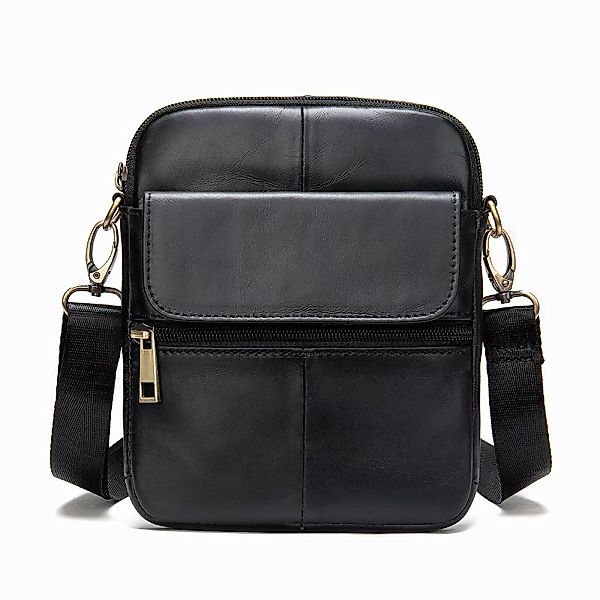 YUBRO-STUDIO Schultertasche Herren Leder Umhängetasche Klein günstig online kaufen