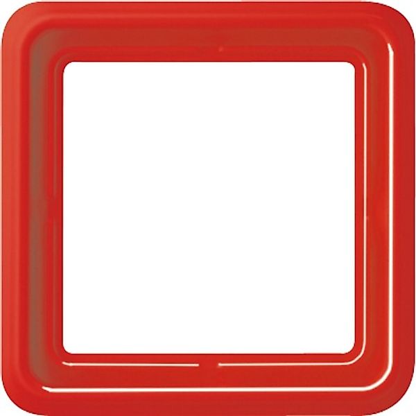 Jung Rahmen 1-fach rt waage/senkrecht CD 581 GL - CD581GLRT günstig online kaufen