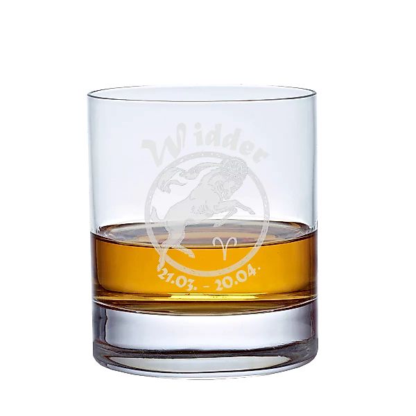 Whiskyglas (320ml) mit Sternzeichen Zwillinge günstig online kaufen