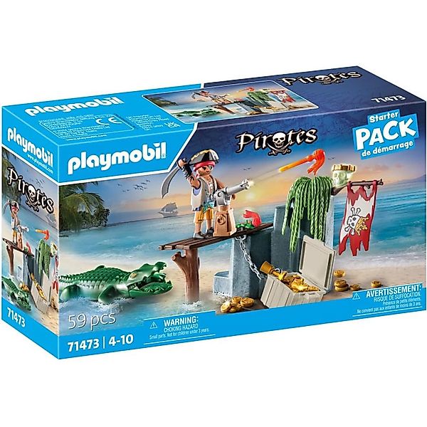 Playmobil® 71473 Pirat mit Alligator Konstruktions-Spielset günstig online kaufen