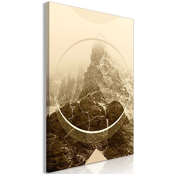 Wandbild - Power Of The Mountains (1 Part) Vertical günstig online kaufen
