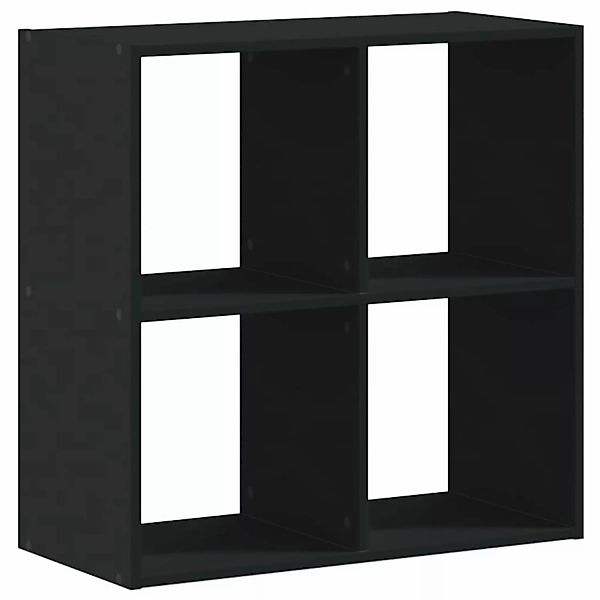 VidaXL Bücherregal Schwarz 68,5x32x68,5 cm Holzwerkstoff günstig online kaufen