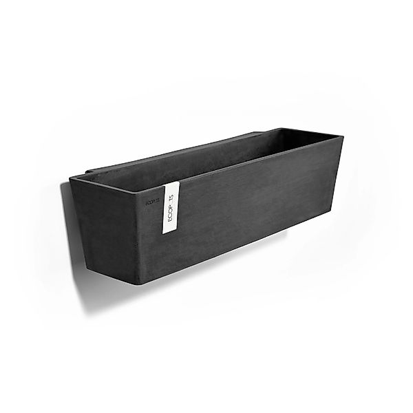 ECOPOTS Blumentopf Manhattan Wall 55 Dunkelgrau, günstig online kaufen