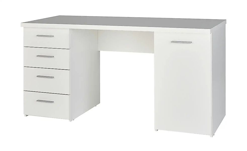 Schreibtisch NET 106 von Forte Weiss günstig online kaufen