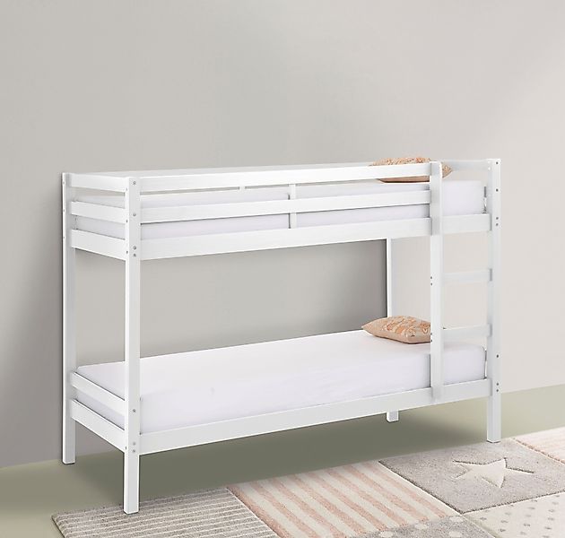 Lüttenhütt Etagenbett "Alpi", (H/B/T), Massivholz (Kiefer), Stockbett günstig online kaufen