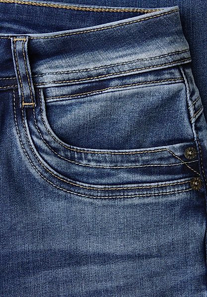 STREET ONE Comfort-fit-Jeans mit destroyed Details günstig online kaufen