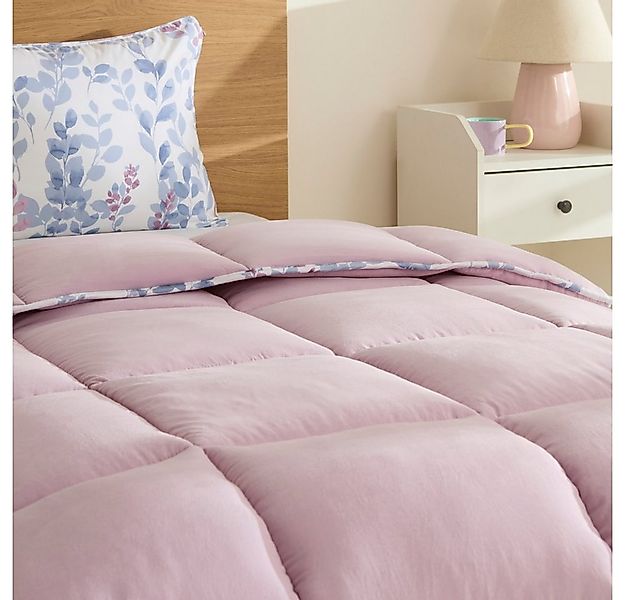 Karaca Bettwäsche Karaca Leaf Bettdecke 155x220 cm + Kissenbezug 50x70 Set, günstig online kaufen