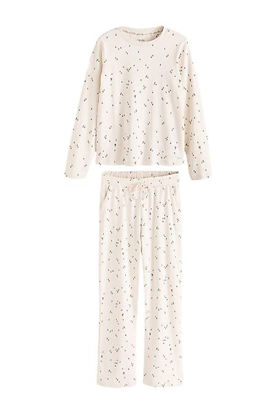 Next Pyjama Langarm-Schlafanzug aus 100 % schwerer günstig online kaufen