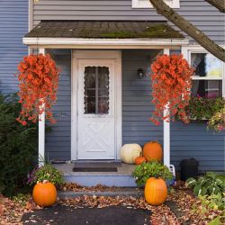 Kunstblumenstrauß 2 Bündel Herbststrauß Künstlich Kunstblumen günstig online kaufen