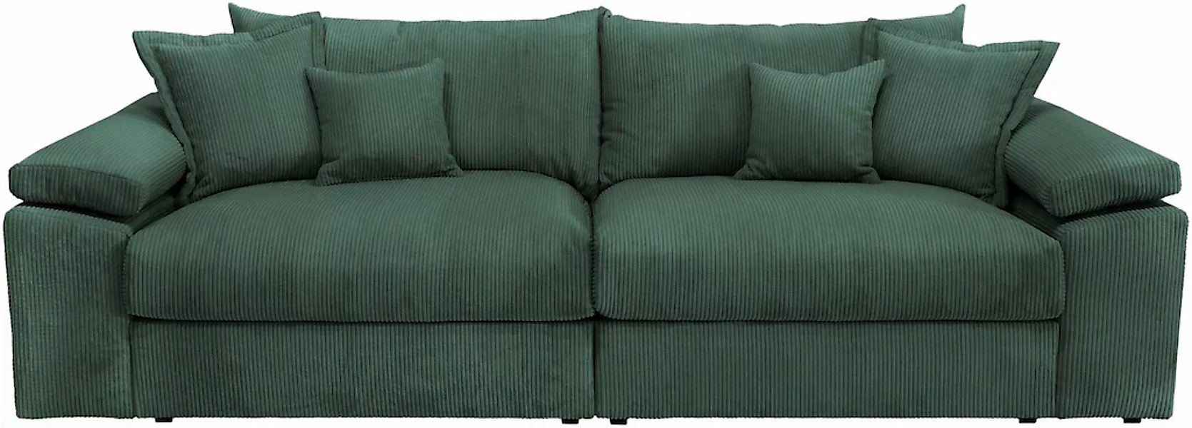 Home affaire Big-Sofa "Soft&Cosy XL - Breite 246 cm", Mega-Sofa, in Cord, F günstig online kaufen