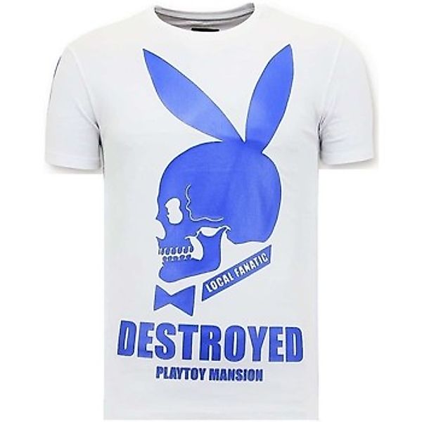 Local Fanatic  T-Shirt S Destroyed Playtoy Mansion günstig online kaufen