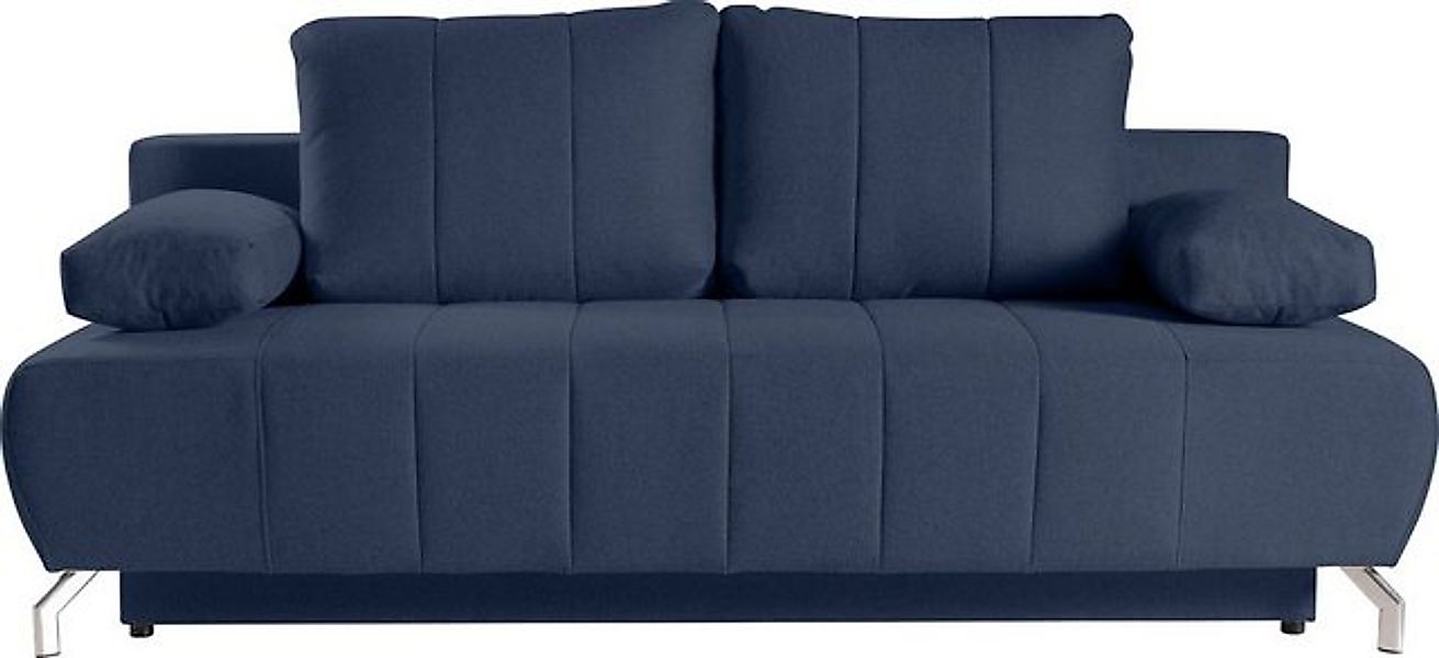 WERK2 Schlafsofa "Troya", 2-Sitzer Sofa und Schlafcouch mit Federkern & Bet günstig online kaufen