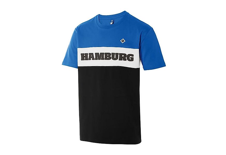 Hamburger SV T-Shirt HSV ELIOT Blockstreifen mit Hamburg-Schriftzug günstig online kaufen
