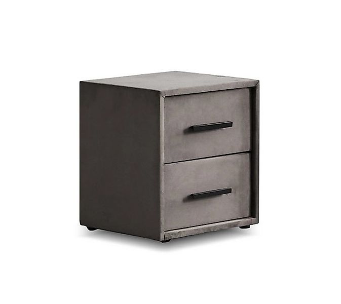 abc bedding Boxspringbett Komfortbett BELICIA mit stilvollem Samtbezug in g günstig online kaufen