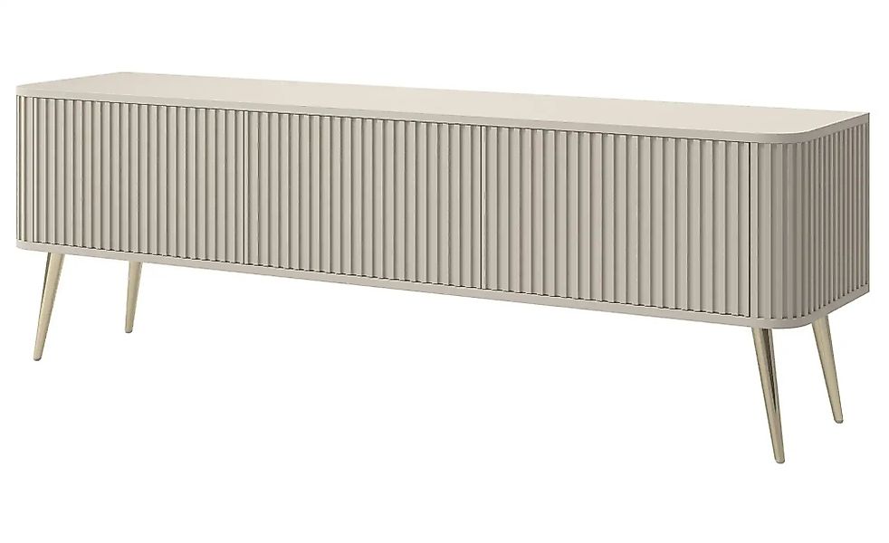 Lowboard  Ovarlo ¦ beige ¦ Maße (cm): B: 163,2 H: 49,2 Kommoden & Sideboard günstig online kaufen