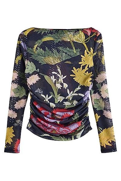 Next Langarmshirt Langärmeliges Top mit Raffung (1-tlg) günstig online kaufen