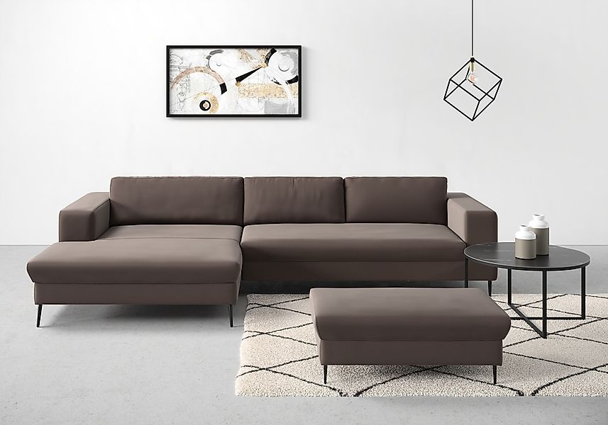 DOMO collection Ecksofa "Modica, zeitlos und elegant, L-Form", moderne Opti günstig online kaufen
