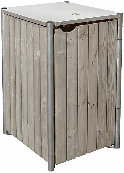 Hide Mülltonnenbox 240 Liter natur B/H/L: ca. 70x115x81 cm günstig online kaufen