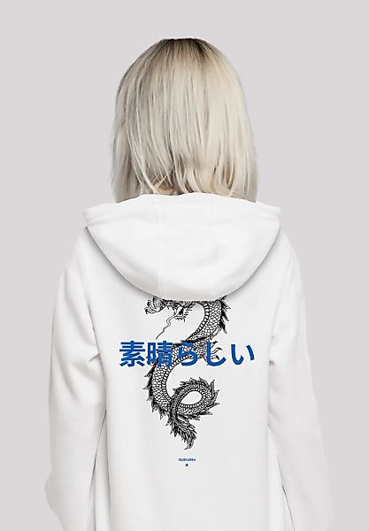 F4NT4STIC Kapuzenpullover "Dragon lila", Hoodie, Warm, Bequem günstig online kaufen