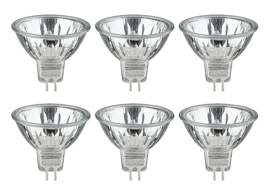 Paulmann LED-Leuchtmittel 6-er Set Halogen Reflektor günstig online kaufen