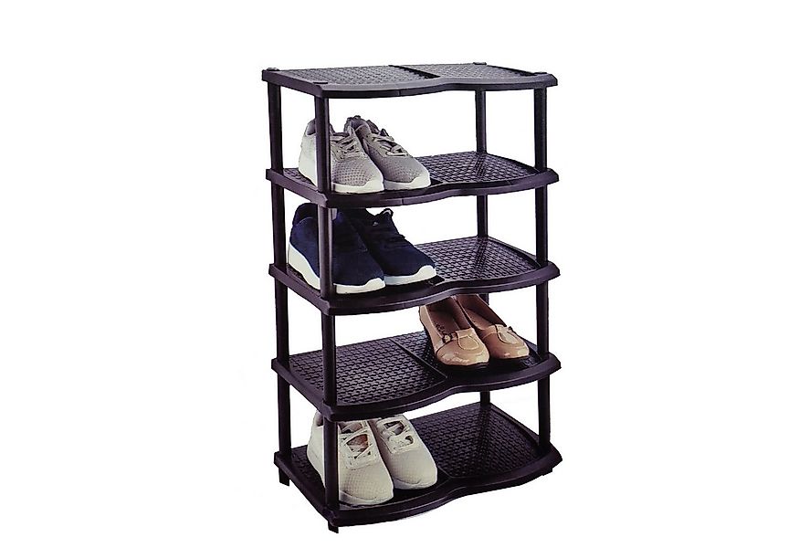 Michelino Schuhregal Schuhregal für 10 Paar Schuhe, Stück 1-tlg., Platzspar günstig online kaufen